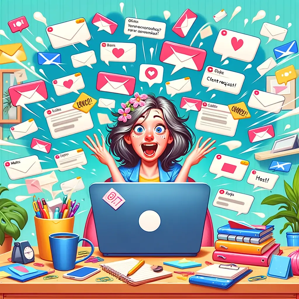 Le retour de vacances d'une entrepreneuse qui s'est mise au SEO