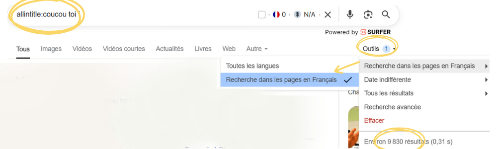 Comment vérifier la concurrence d'un mot-clé ?